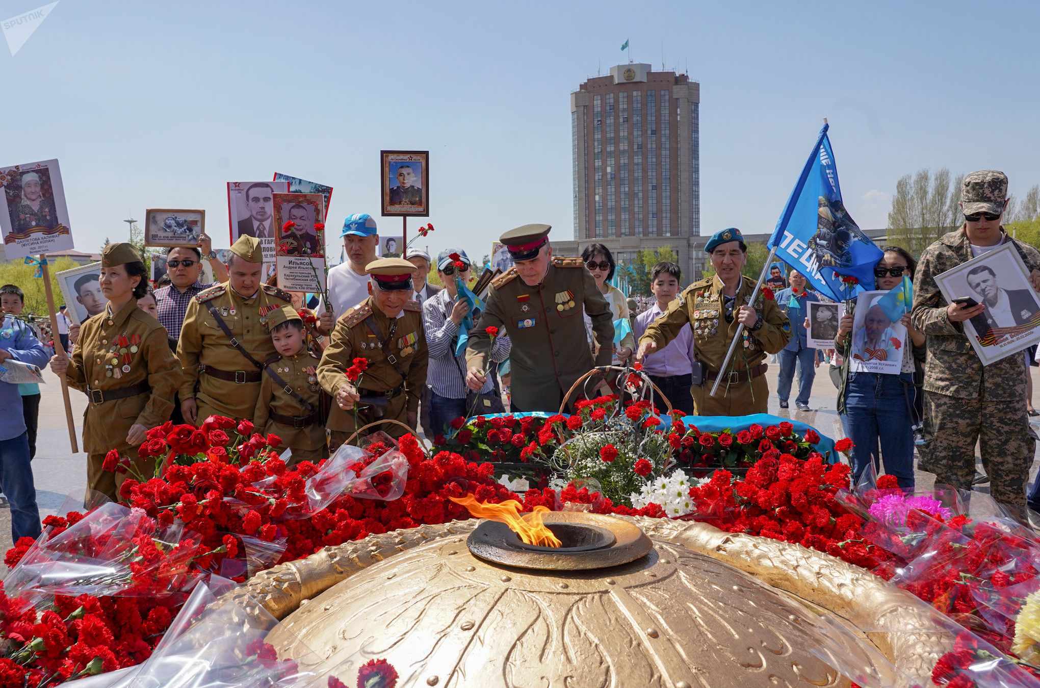 Туркменистан отмечает 74-й праздник победы в Великой Отечественной войне
