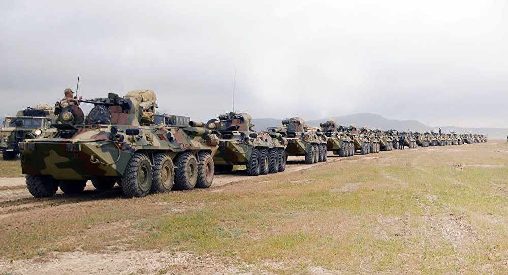Азербайджан начал широкомасштабные военные учения