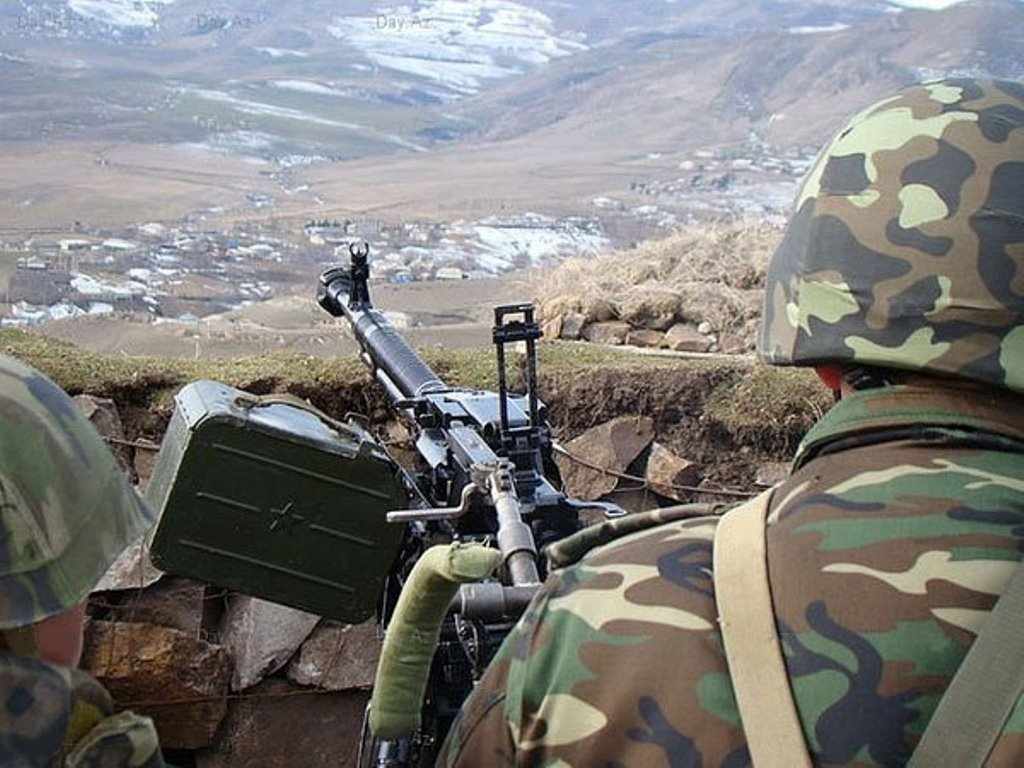 ВС Армении продолжают обстрел азербайджанских позиций