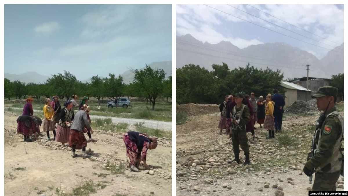 Новый инцидент на таджикско-кыргызской границе