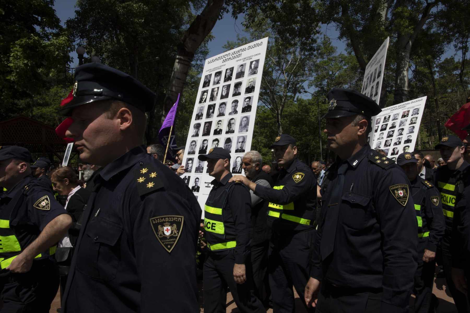 Митинги в День Победы в Тбилиси