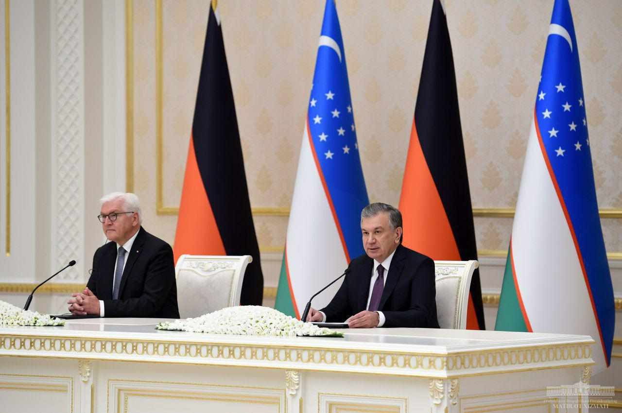 Президенты Узбекистана и Германии обсудили торгово-экономические вопросы