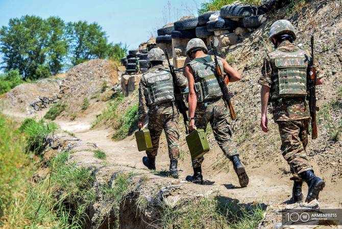 Армия обороны Карабаха проводит значительную работу по укреплению линии фронта