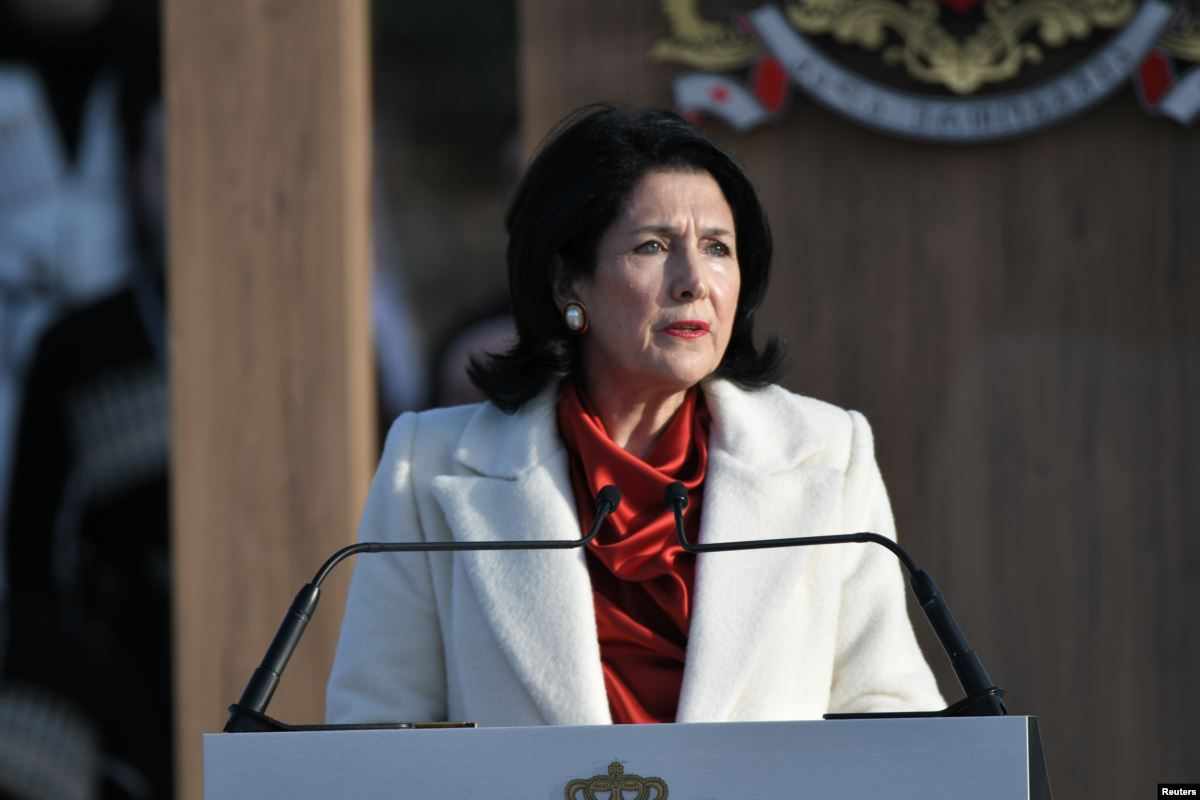 Президент Грузии: Мы строим демократическое, европейское, свободное государство, и вы – главная опора в этом процессе