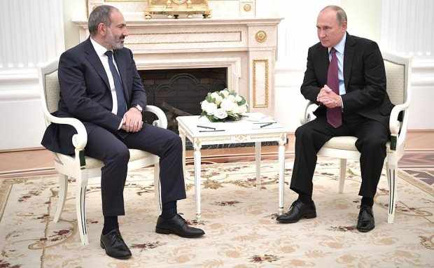 Состоялась встреча Никола Пашиняна и Владимира Путина