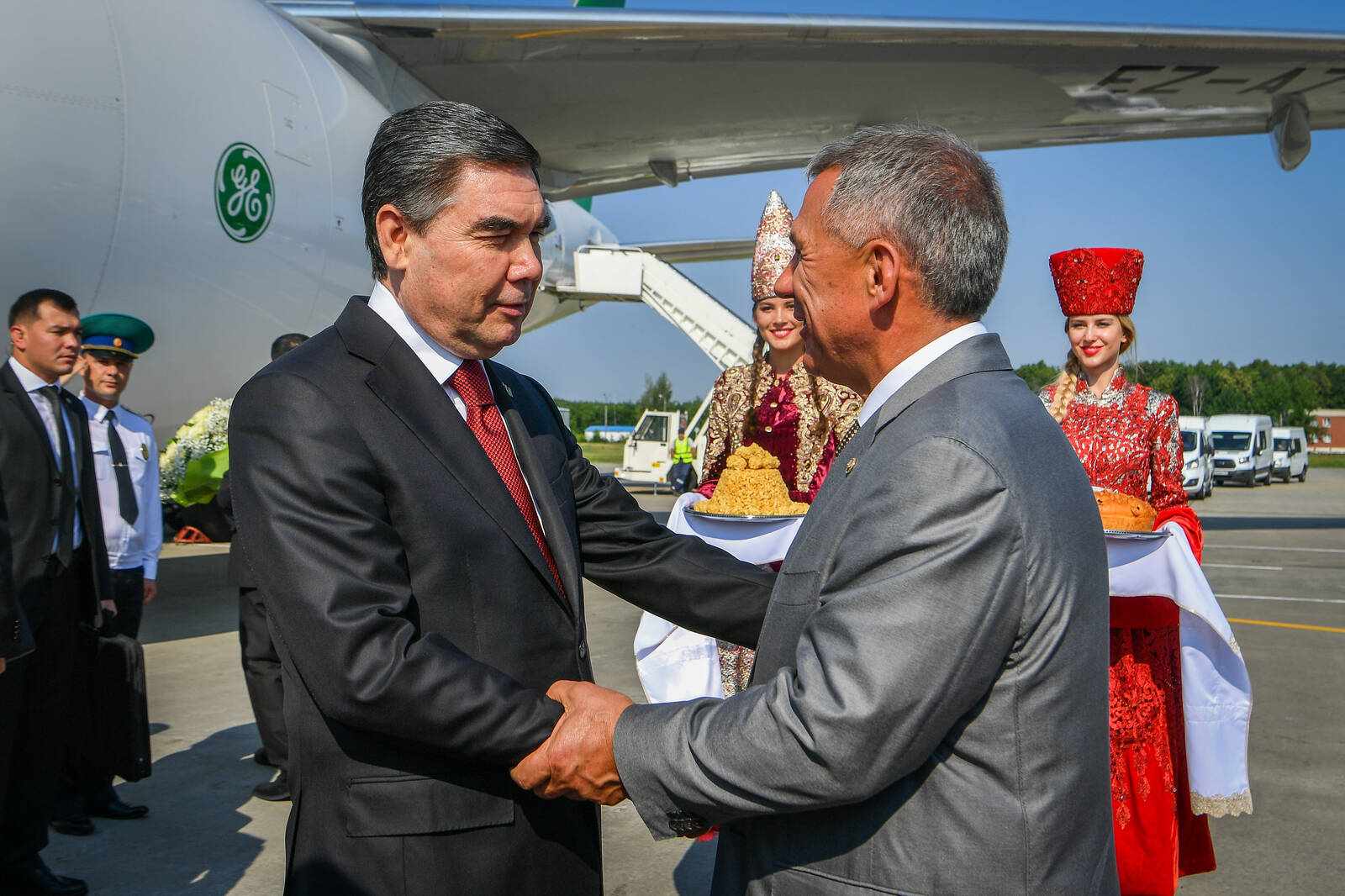 Президент Туркменистана посетил Республику Татарстан с рабочим визитом