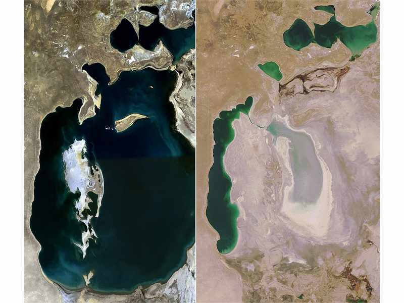 Узбекистан призывает ШОС сохранить Аральское море