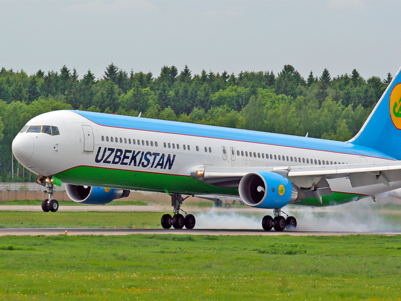 Авиакомпания из Узбекистана стал лидером рейтинга пунктуальности российского аэропорта