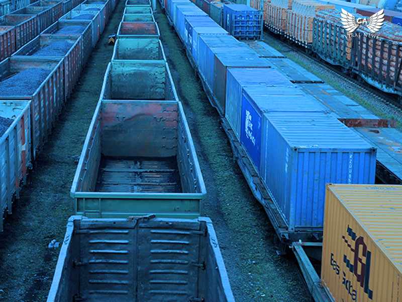 По железнодорожному маршруту Казахстан - Китай резко сократилось количество грузовых перевозок