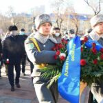 В Алматы возле площади Республики почтили память жертв декабрьских событий 1986 года