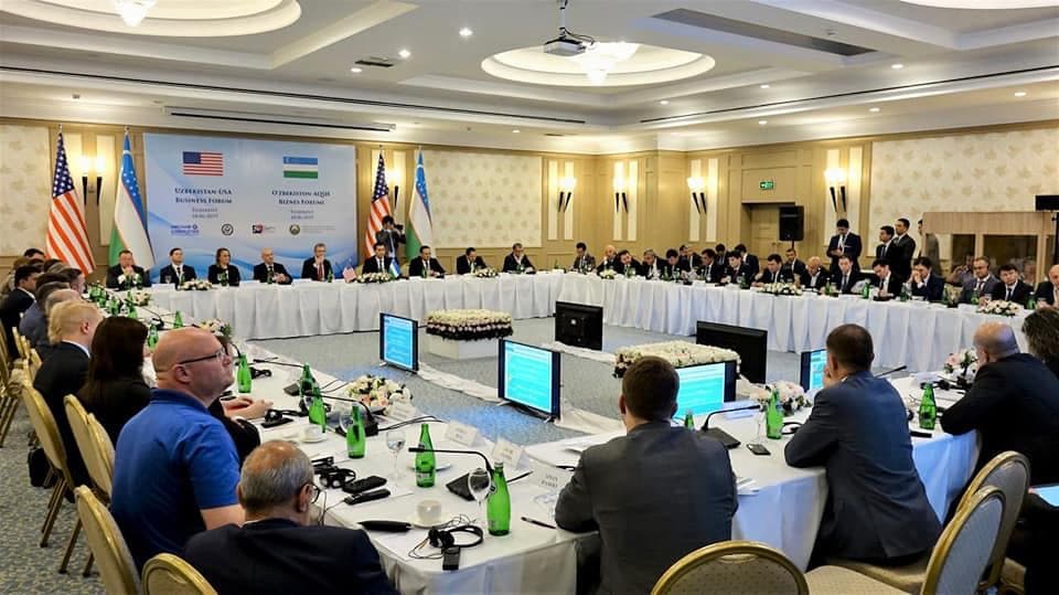 Вначале 2022 года пройдет совместный бизнес-форум Узбекистана и США.
