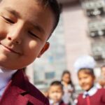 О чем разговаривали школьники из Кыргызстана и России ?