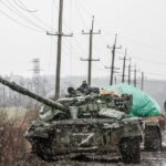 Бои вспыхнули к северо-западу от украинской столицы Киева