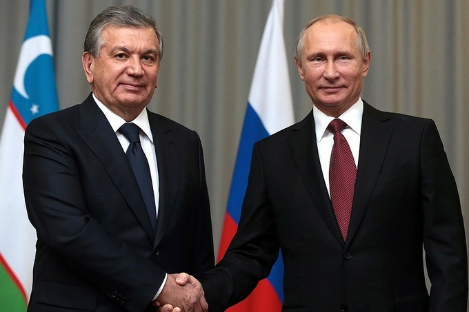 Путин поздравил Шавката Мирзиёева и народ Узбекистана с Наврузом