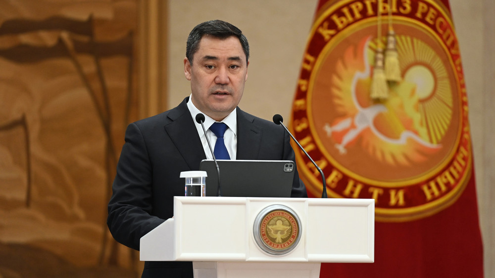 Президент Жапаров сообщил, что уточнено 664 километра границы с Таджикистаном