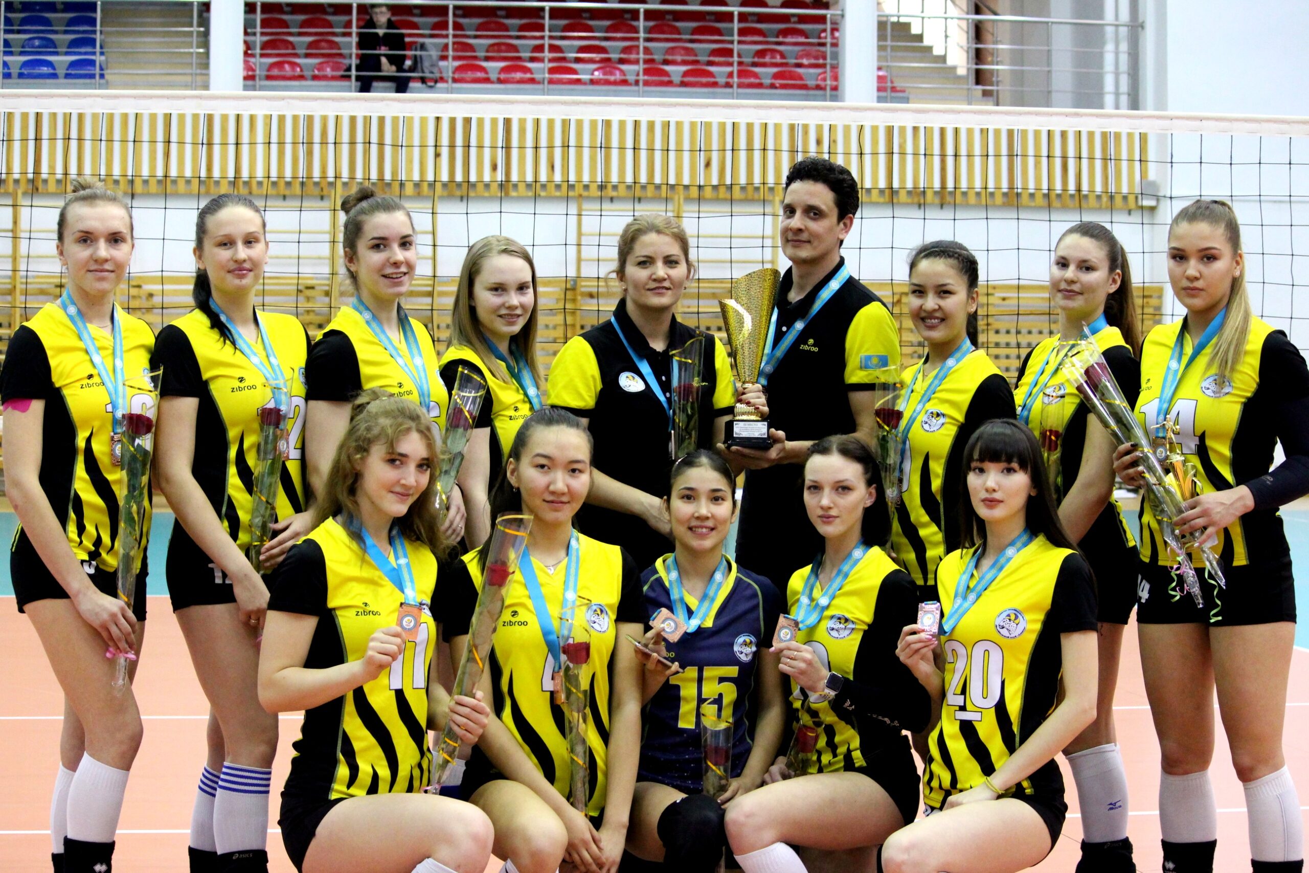 Волейбольная команда «Куаныш» стал чемпионом Азии