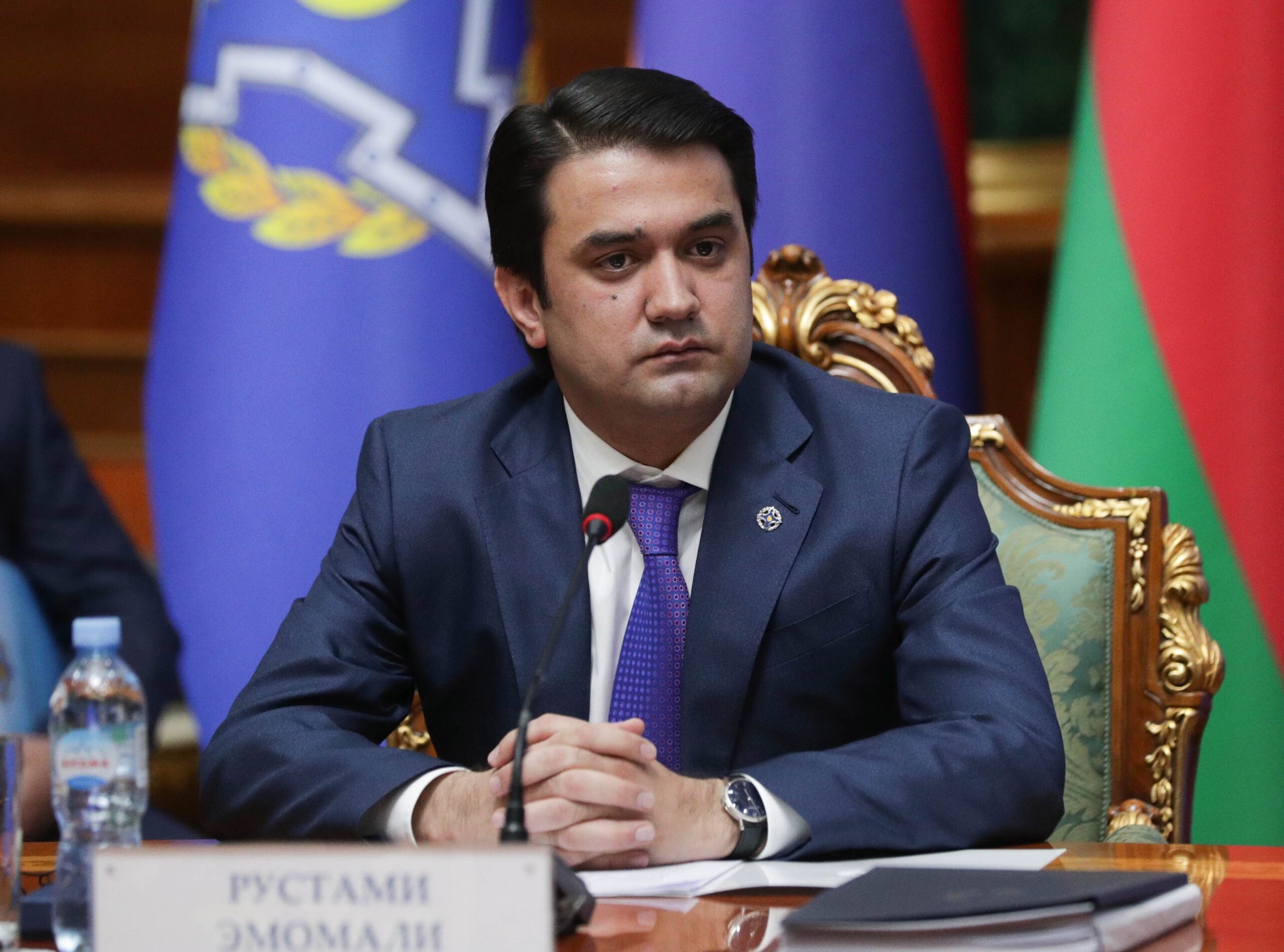 Сын президента Таджикистана Рустам Эмомали находится в Ашхабаде с официальным визитом