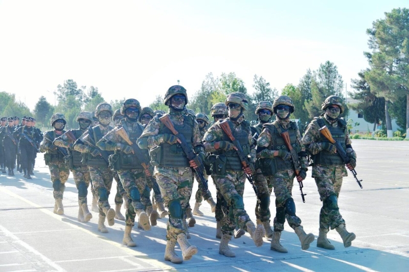 Делегация министерства обороны Таджикистана в Ташкенте