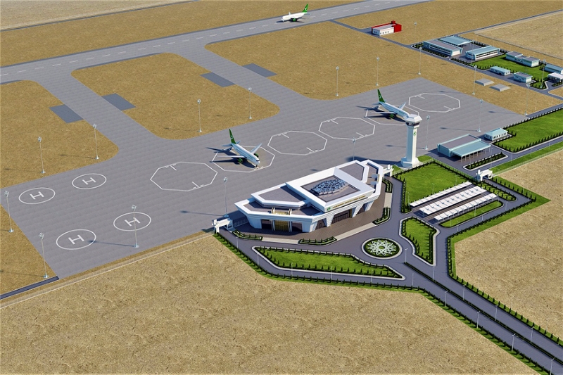Новый международный аэропорт в Джебеле