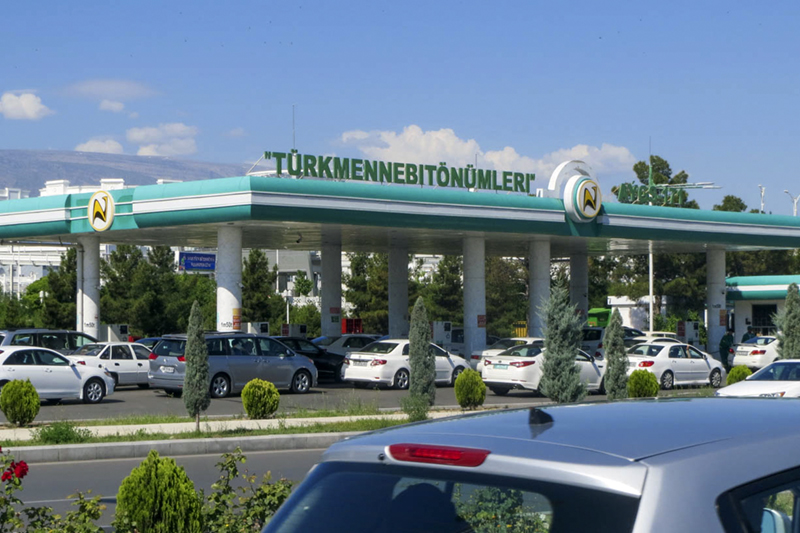 kuda propal benzin v turkmenistane