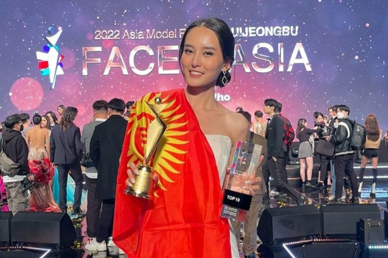 Модели из Кыргызстана впервые победили в фестивале-конкурсе красоты Face of Asia 2022