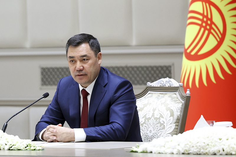 Президент Республики Кыргызстан Садыр Жапаров