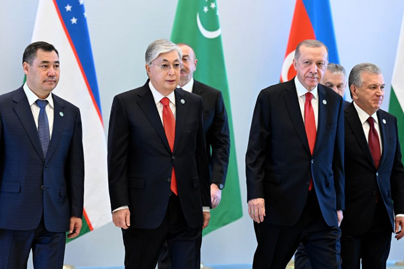 Лидеры стран Организации тюркских государств собрались на саммите в Самарканде