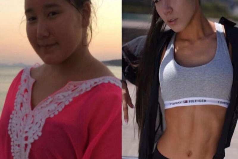 Из подростка с ожирением девушка превратилась в чемпионку мира по фитнесс-бикини