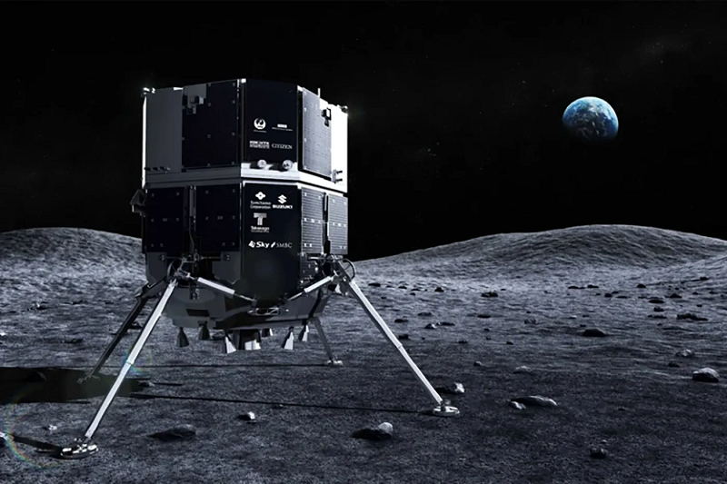 kompaniya spacex zapustila na lunu yaponskuyu chastnuyu stancziyu i arabskij lunohod