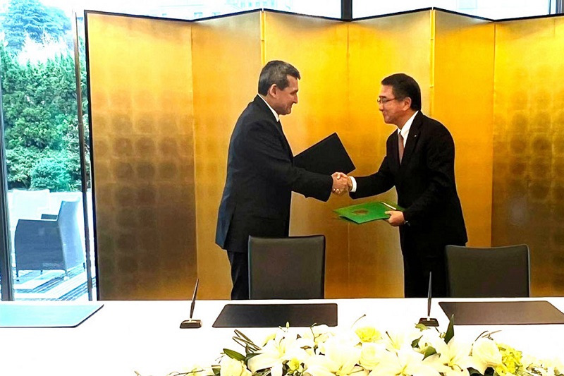 v hode zasedaniya turkmeno yaponskogo i yapono turkmenskogo komitetov po ekonomicheskim svyazyam podpisali bolshoj paket dokumentov