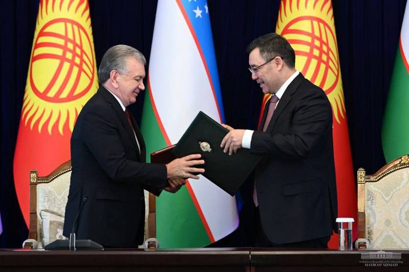 kyrgyzstan i uzbekistan podpisali 25 dvustoronnih dokumentov