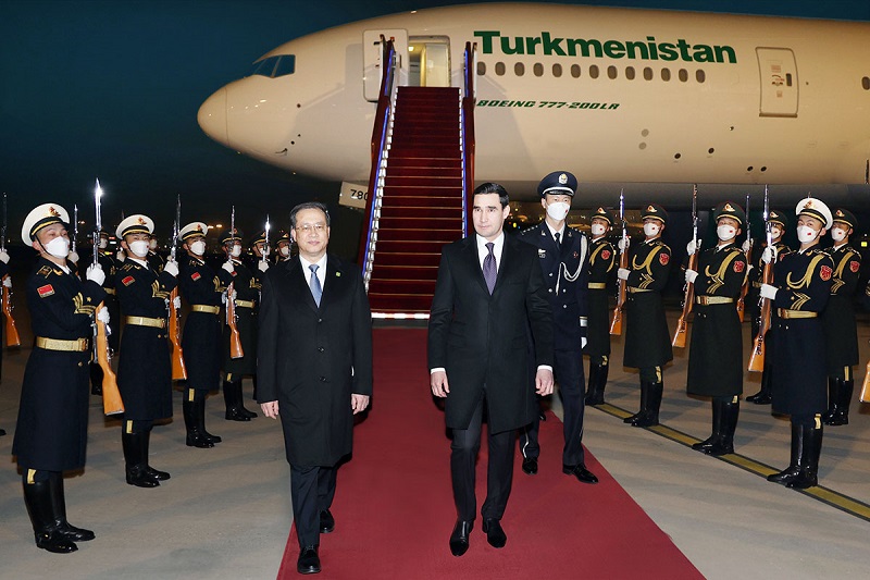 prezident turkmenistana posetil kitaj