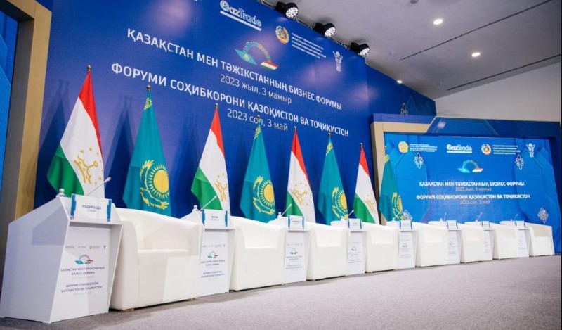 Бизнесмены Казахстана и Таджикистана подписали более 40 соглашений о сотрудничестве