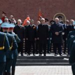 glavy stran cza prinyali uchastie v parade na krasnoj ploshhadi v moskve