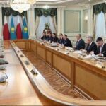 prezident kazahstana vstretilsya s emirom katara
