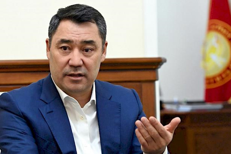 Садыр Жапаров никогда не будет ничего рекламировать 