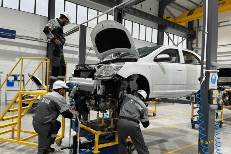В Кыргызстане начали выпуск автомобилей Chevrolet Cobalt, Onix и Tracker