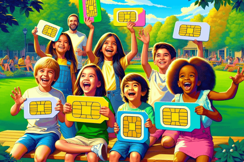 В Казахстане планируют ввести детские SIM-карты с родительским контролем