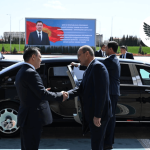 Президент Кыргызстана Садыр Жапаров принимает участие в саммите ЕС – Центральная Азия в Самарканде