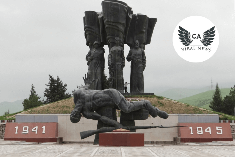 Память о героях памятники ВОВ в Таджикистане