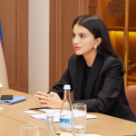 Саида Мирзиёева провела встречи в Администрации президента РФ