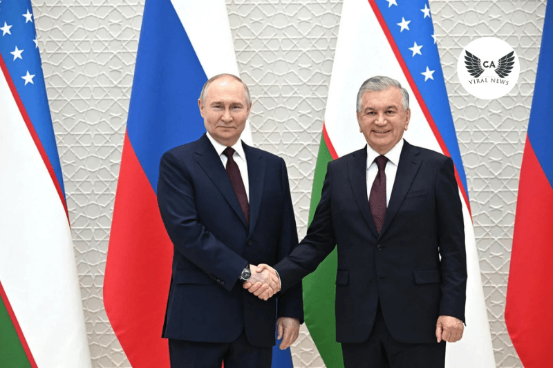 Путин поздравил Мирзиеева с днём рождения, подчеркнув дружбу России и Узбекистана