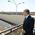 Президент ознакомился с новым тоннелем на улице Новый Узбекистан в Ташкенте