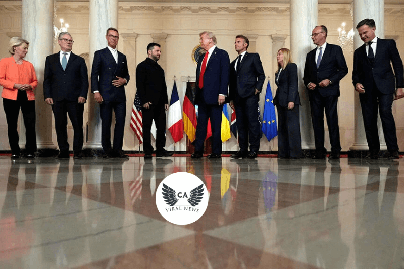 Трамп встретился с Зеленским и союзниками Украины в Белом доме