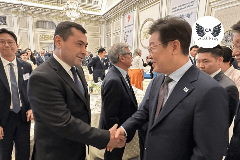 Встреча посла Туркменистана с президентом Южной Кореи Ли Чжэ Мёном