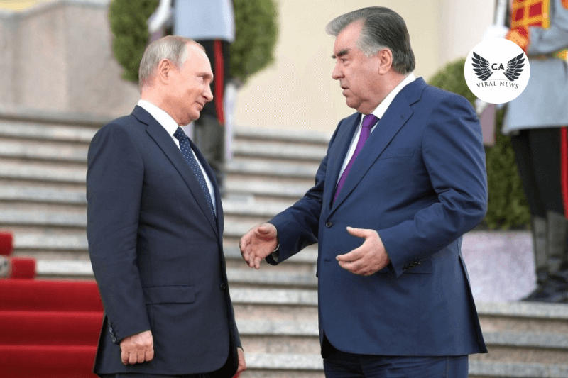 Путин поздравил Рахмона с Днем независимости Таджикистана