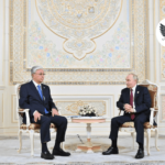 Владимир Путин и Касым-Жомарт Токаев обсудили развитие стратегического партнёрства