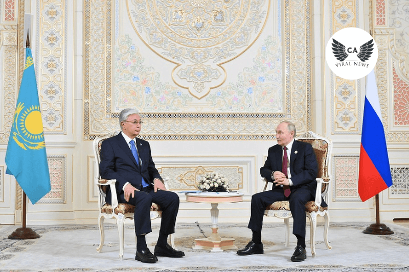 Владимир Путин и Касым-Жомарт Токаев обсудили развитие стратегического партнёрства