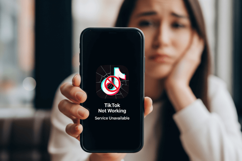 5 причин, почему не работает тик ток сегодня