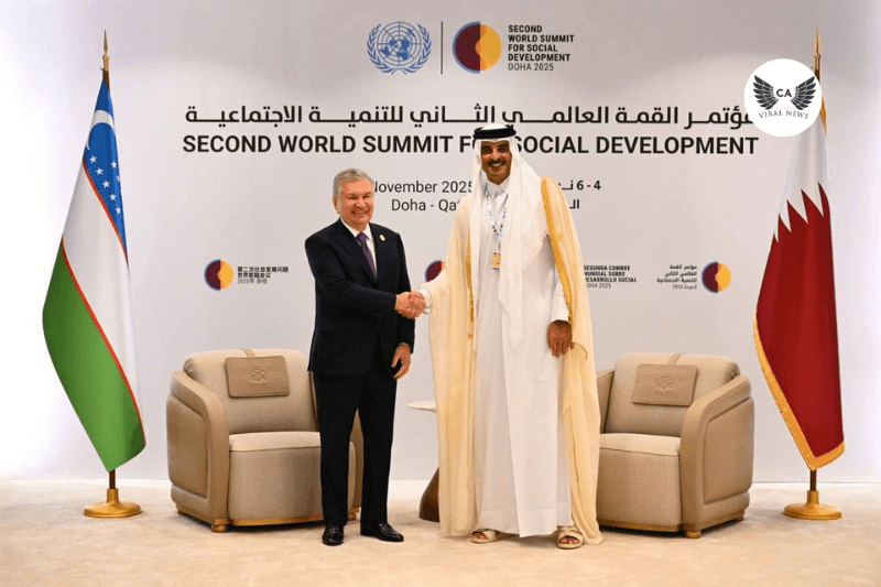 Главы Узбекистана и Катара обсудили пути углубления стратегического партнёрства